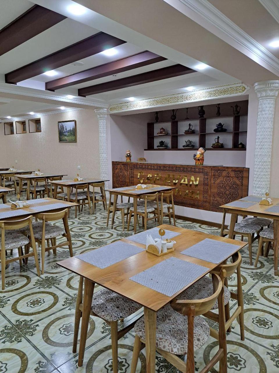 Caravan Plaza Inn Boutique ブハラ エクステリア 写真